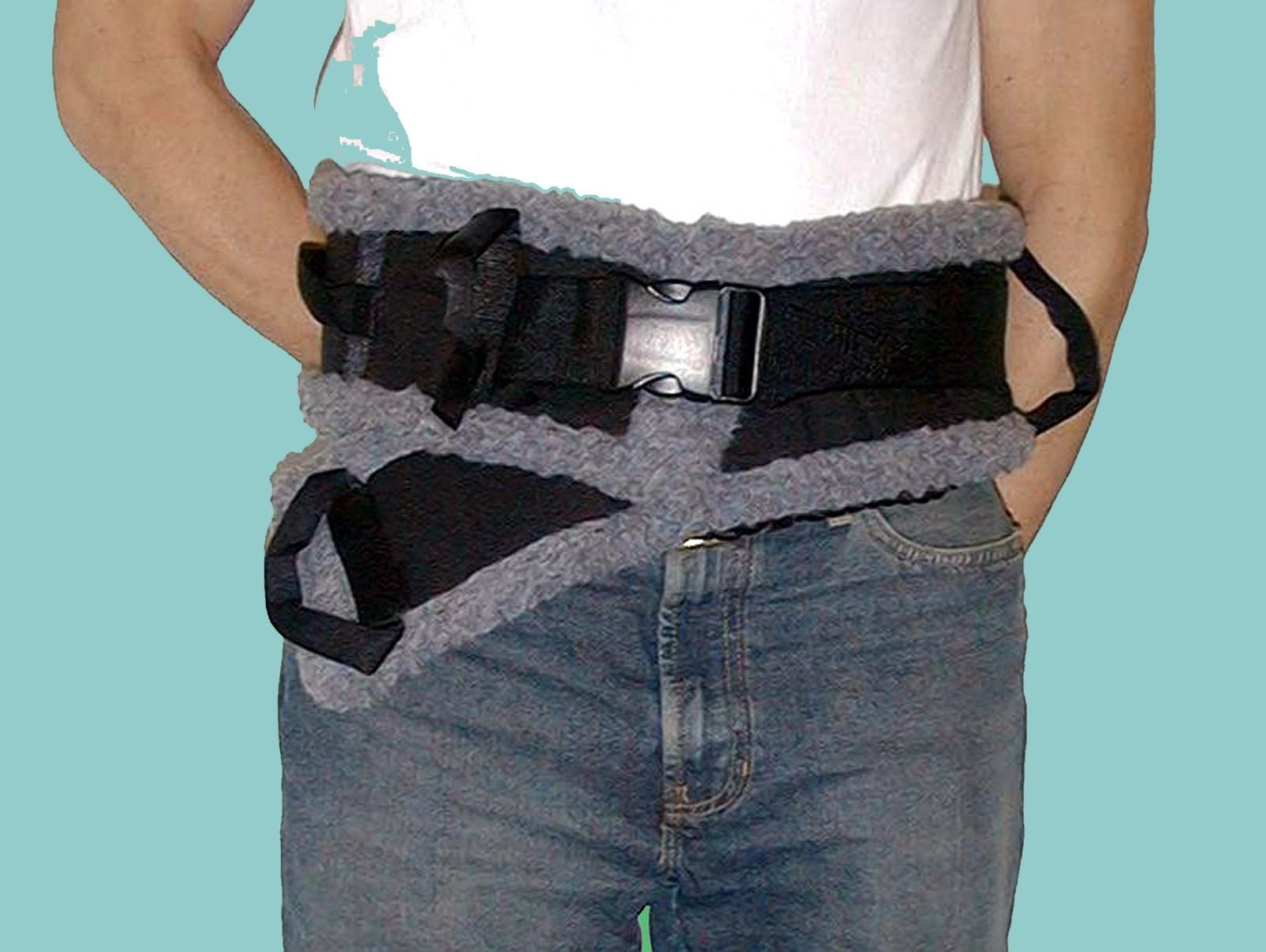SafetySure Sherpa Transfer Belt, Patient Transfer and Walking Gait Belt