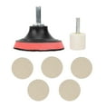 thumbnail image 1 of Kit de pulido de óxido de cerio en polvo para quitar rayones de parabrisas de automóviles, 100 g, juego de ruedas, almohadillas para pulir, 1 of 15