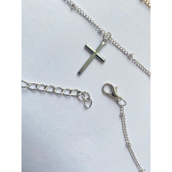 Silver cross P30 Pendant By Artisan Jeweler