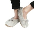 thumbnail image 5 of BambooMN Women's Super Soft Sequin Slippers with Non-Slip Bottoms - Asst 3C - Medium - 3 Pairs, 5 of 6