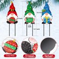 thumbnail image 4 of Ganfancp Decoración de Nieve para Jardín de Navidad Decoración de Jardín Enana de Metal Ofertas y Liquidaciones 3X Decoración Colgante, 4 of 7