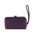 thumbnail image 4 of CTM  Vegan Leather Twist Lock Flap Wallet Wristlet (Women), 4 of 5