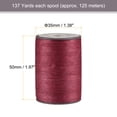 thumbnail image 2 of Unique Bargains Maroon Polyester Waxed Thread, 0.55mm, 137 Yards, 2 of 5