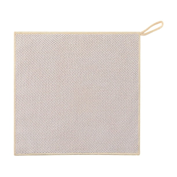 Paño de cocina de terciopelo, paño de cocina de lana absorbente, paño de cocina para estufa, ayudante de cocina, paño de cocina, portátil y plegable.