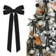 thumbnail image 1 of Velvet Christmas Tree Bow Ornament Decorative Bows for Holiday Garland Wreath Indoor Xmas Decorations Festive Party Home Decor Gift, 1 of 6