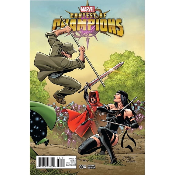 Contest Of Champions #4C VF ; Marvel Comic Book