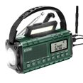 thumbnail image 1 of Emergency Weather Radio,AM/FM/ Hand Crank Solar Powered 10000mAh Phone Charger Radio,LCD Display Alarm Clock, 1 of 5