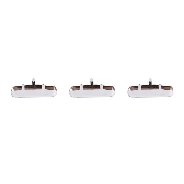 pitrice Bass Neck Pickup Cover -plated Humbucker Protector Lightweight Sound Pick-up Lid Electric Instrument As Shown 3Set