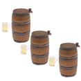 thumbnail image 1 of 6pcs Dollhouse Mini De Barril De Cerveza De Para 1/12 Decoración De Muebles De Cocina En Miniatura, 1 of 9