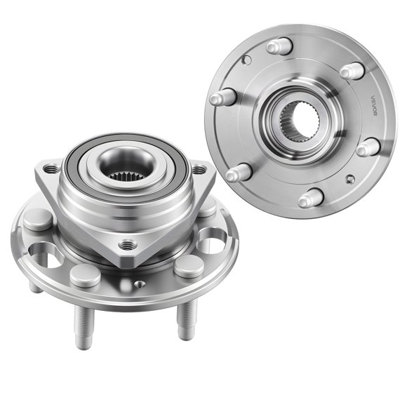 VEVOR Ensemble de Roulement et Moyeu de Roue Avant/arrière 2 Pcs Compatible avec Chevy Impala LT Premier Berline 2017 Equinox LS Sport Utilitaire Buick Regal Cadillac XTS Livrée Hearse OEM 513288, Ensemble de Moyeu de Roulement de Roue