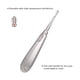 thumbnail image 5 of Juego de 10 elevadores dentales de acero inoxidable - Instrumentos profesionales para extracción dental con mango antideslizante y diseño ergonómico. Incluye elevadores rectos y curvos para, 5 of 7