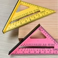 thumbnail image 2 of Pour Règle de Menuiserie Durable 7 & 12 Triangle : Outil de Précision pour Angle Droit, 2 of 8