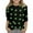 35### Dark Gray, variant on Kids St Patricks Day Shirts Boys Girls 3/4 Sleeve Shamrock Clover Shirts Cute Irish Graphic Tops Casual Summer Loose Fit Clothes,Black 4-5 Years