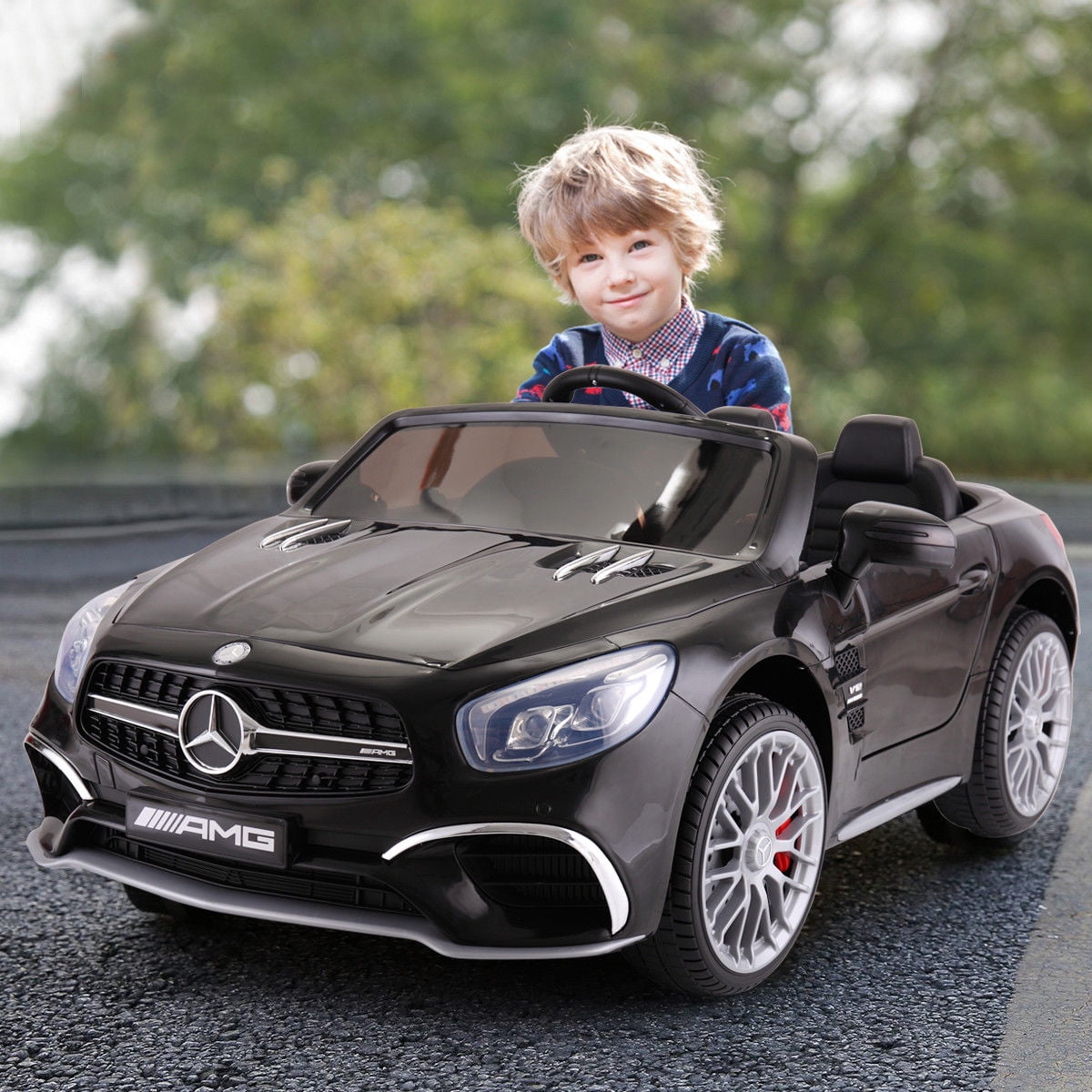 Lowestbest 12V Kids Ride on Car, Electric Kids Ride On Cars, Battry-Powered Vehicles Toys for 2-5 years, Black Lowestbest 12V Kids Ride on Car, Electric Kids Ride On Cars, Battry-Powered Vehicles Toys for 2-5 years, Black
