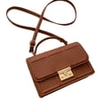 thumbnail image 1 of Bolsos bandolera para mujer, monederos para mujer, bolso de hombro ligero, bolso cruzado casual marrón, 1 of 1
