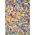 thumbnail image 1 of Unique Loom Estrella Geometric Triangles Rug 7' x 10' Rectangle Multi/Beige, 1 of 1