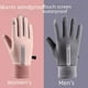 thumbnail image 2 of Guantes de montar para hombres y mujeres, invierno, a prueba de viento, impermeables, de terciopelo, cálidos, con pantalla táctil, otoño e invierno, deportes al aire libre, conducción de, 2 of 6