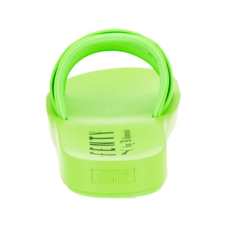 Fenty surf slides green hot sale