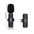 thumbnail image 4 of Moyic Mini micrófono inalámbrico Compatible con Bluetooth Mic inalámbrico con clip Accesorios para teléfonos móviles Electrónica  2 #, 4 of 8