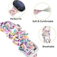 thumbnail image 2 of XiHAMA 5 Pack Bands Compatible with Verizon Gizmo Watch 3 Adventure 3 2 1/for Gabb Watch 3 3E 2 1, 20MM Band Colorful Pattern Wristband Straps for Gizmo Watch/SyncUP Watch, 2 of 7