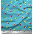 thumbnail image 1 of Soimoi Modal Satin Fabric Straw & Juice Beverages Fabric Prints by Yard 42 Inch Wide, 1 of 3