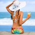 thumbnail image 5 of tie dye7 Swim Wear Detachable Sponge Adjustable Strap Bikini Set Two-Pack for Multiple Scenes, 5 of 6