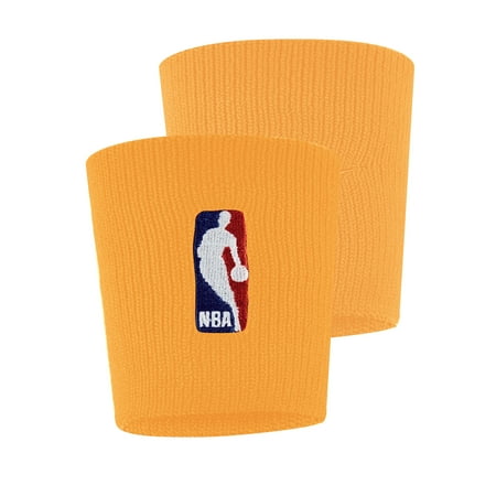 Nike Double Wide Wristbands - NBA Nike Wristbands - Gold - No Size