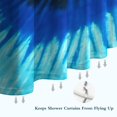 thumbnail image 6 of Colorful Tie Dye Pattern Shower Curtain 72"x72" ,Bathroom Decorative Shower Curtains Set with 12 Hooks,Modern Waterproof Washable Shower Curtain, 6 of 6