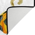 thumbnail image 5 of Dreamtimes Watercolor Halloween Pumpkin Area Rug 72x48in Bat Non-Slip Floor Carpet Comfort Floor Mats Decor for Indoor Living Dining Room and Bedroom Area, 5 of 7