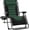 Black/Forest Green, variant on NeoNiches Oversized Padded Zero Gravity Chair, Folding Outdoor Patio Recliner, XL Anti Gravity Lounger for Backyard w/Headrest, Cup Holder, Side Tray, Polyester Mesh - Navy/Teal