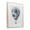thumbnail image 2 of Stupell Industries Shabby Chic Vintage Toile Hot Air Balloon Birch Framed Print Under Glass, 13 x 16, by Lettered and Lined, 2 of 8