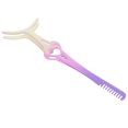 thumbnail image 1 of CATIEBYE Professional Eye Lash Tweezers with Heart Shape Clamp for Easy Makeup Application, 1 of 7