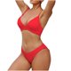 thumbnail image 1 of Traje de baño para mujer, estilo bikini de Europa y América, con efecto lavado, para mujer., 1 of 3