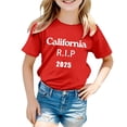 thumbnail image 4 of T-shirt Imprimé Décontracté à Manches Courtes pour Filles, 4 of 4
