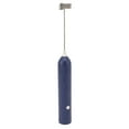 thumbnail image 2 of Small Household Egg Beater Mini Multifunctional Blender Handheld Electric Stirrer Foam Maker Whisk Cordless Milk Coffee Foamer Blue, 2 of 8