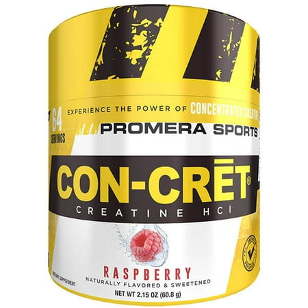 - Promera Health - Con-Cret Creatine HCl Micro Dosing Bonus Size Blue Raspberry 750 mg. - 2.43 oz.