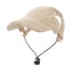 thumbnail image 2 of Gorra para mascota con correa ajustable para barbilla, gorra de béisbol de pana con protección solar para perros pequeños y gatos, accesorio transpirable de verano, 2 of 6