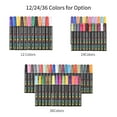 thumbnail image 4 of Paint Pen,Marker Set Waterproof Colors Paint Pens Wood Metal Diy Metal Diy Craft 12 Colors Paint Set Waterproof Quick Craft Write On Write On Almost Ceramic Wood Metal Pens Paint Marker Wyan, 4 of 7