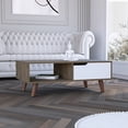 thumbnail image 2 of Boahaus Pavia Coffee Table (Dark Brown/White), 2 of 5