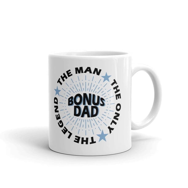 Bonus Dad The Man Only The Legend Coffee Tea Ceramic Mug Office Work Cup Gift 15 Oz Walmart Com Walmart Com