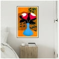 thumbnail image 4 of Amanti Art Strawberry Flowers Framed Canvas Wall Art Print, 4 of 9