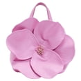 thumbnail image 3 of Mini Bolso Mano Con Flores Noche Floral Cuero PU para Mujer (plata), 3 of 7