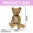 thumbnail image 2 of AOMRCOL Toddler Backpack Leash,2-in-1 Safety Harness for Toddlers,Adjustable Strap for 3-6 Years, 2 of 3