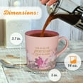 thumbnail image 2 of Christian Art Gifts Large Ceramic Novelty Scripture Coffee &amp; Tea Mug for Women: More Precious Than Rubies - Proverbs, (Hardcover), 2 of 6