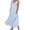 F-822Light Blue, variant on ZHOGXU Women's Dresses Summer Flying Sleeve V Neck Solid Color Comfortable Flowy Swing Dress With Pockets For Casual Daily Wear,Green,Xxl