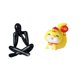 thumbnail image 1 of Escultura De Serpiente Abstracta Moderna, Figura Decorativa De Resina, Adorno De Mesa Coleccionable Para Sala De Estar, Estante, Oficina, Dormitorio, Decoración Del Hogar., 1 of 8