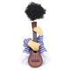 thumbnail image 2 of Vestido para mascotas, disfraz para perro, gato, guitarra, cachorro, divertido, fiesta de Navidad con peluca (M) Ecomeon no, 2 of 4