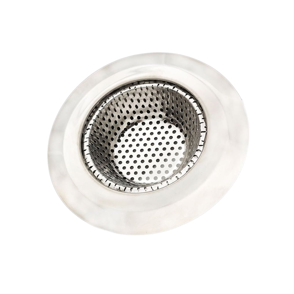 Stainless Steel Kitchen Filter Trap Barbed Hair Plugs Sewer Sink Waste Strainers 
