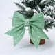 thumbnail image 5 of 1/2PC Lazos navideños colgantes Adornos dorados y plateados Lazo para árbol de Navidad Adornos con purpurina Colgante Regalo de Navidad Decoración, 5 of 5