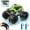 Green Rc Car, variant on VKFVKF 1:16 Remote Control Car, RC Monster Truck Toys, RC Car for Kids, Kids RC Vehicle for Boys & Two Battery